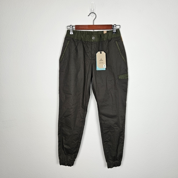 Double Peak Jogger in Black Olive Block Women´s Size 2...